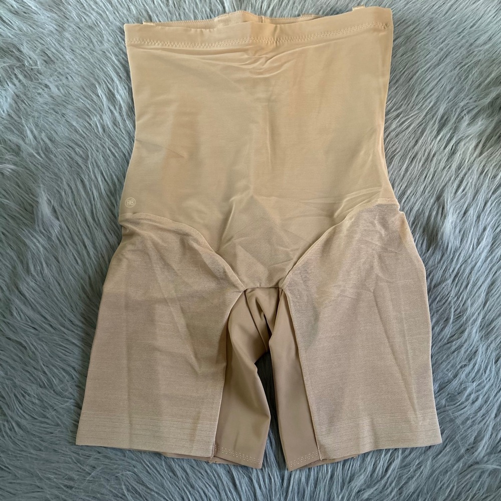 HoneyLove SculptWear SuperPower Short Women Size Large Brown Shapewear Sculpting